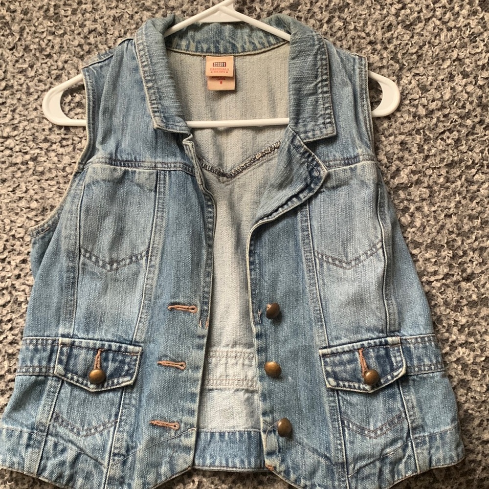 Faded Glory Women’s Jean Vest